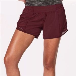 Lululemon shorts plum